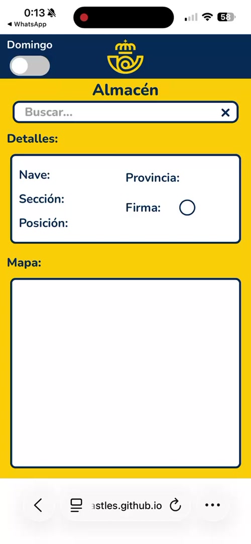 Correos app video preview
